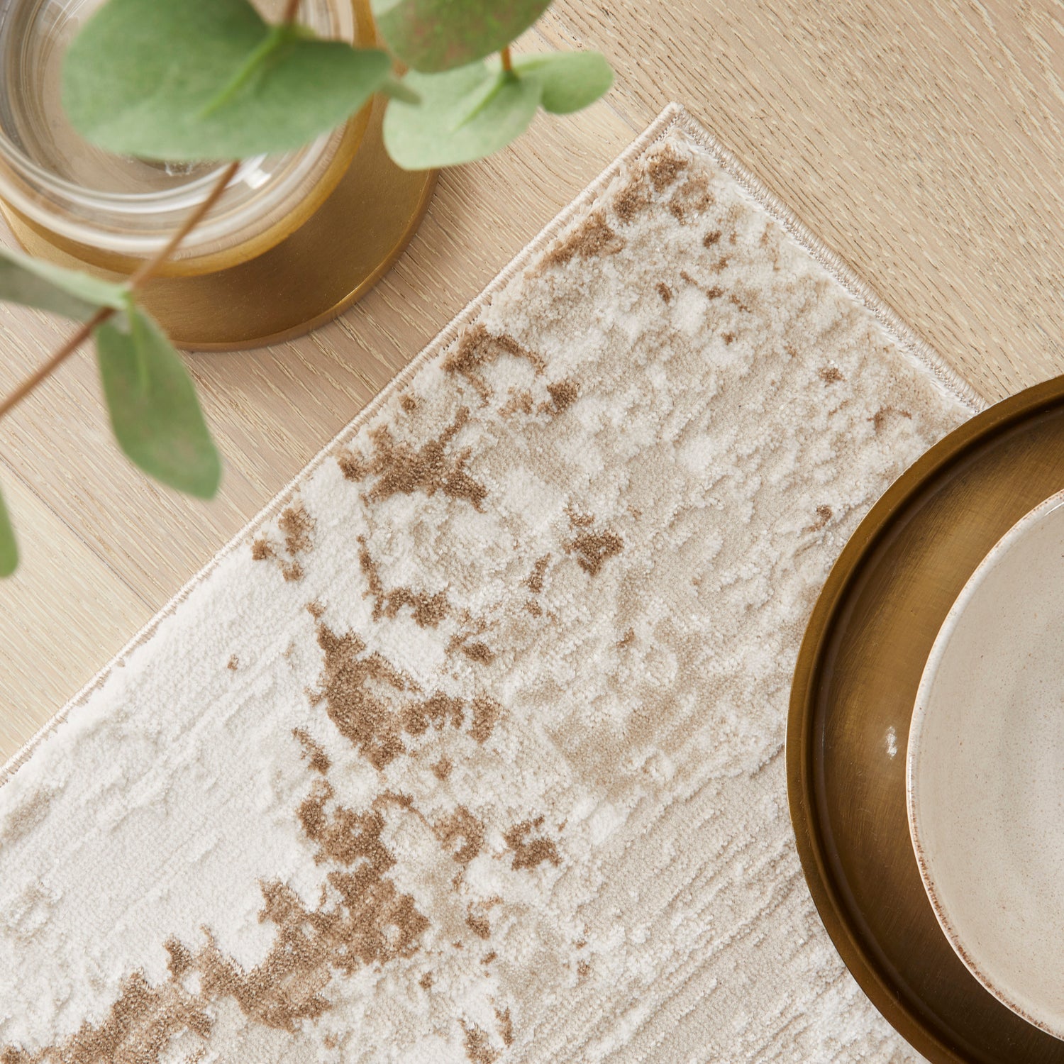 Olivia OLI106 BEIGE Beige Rug