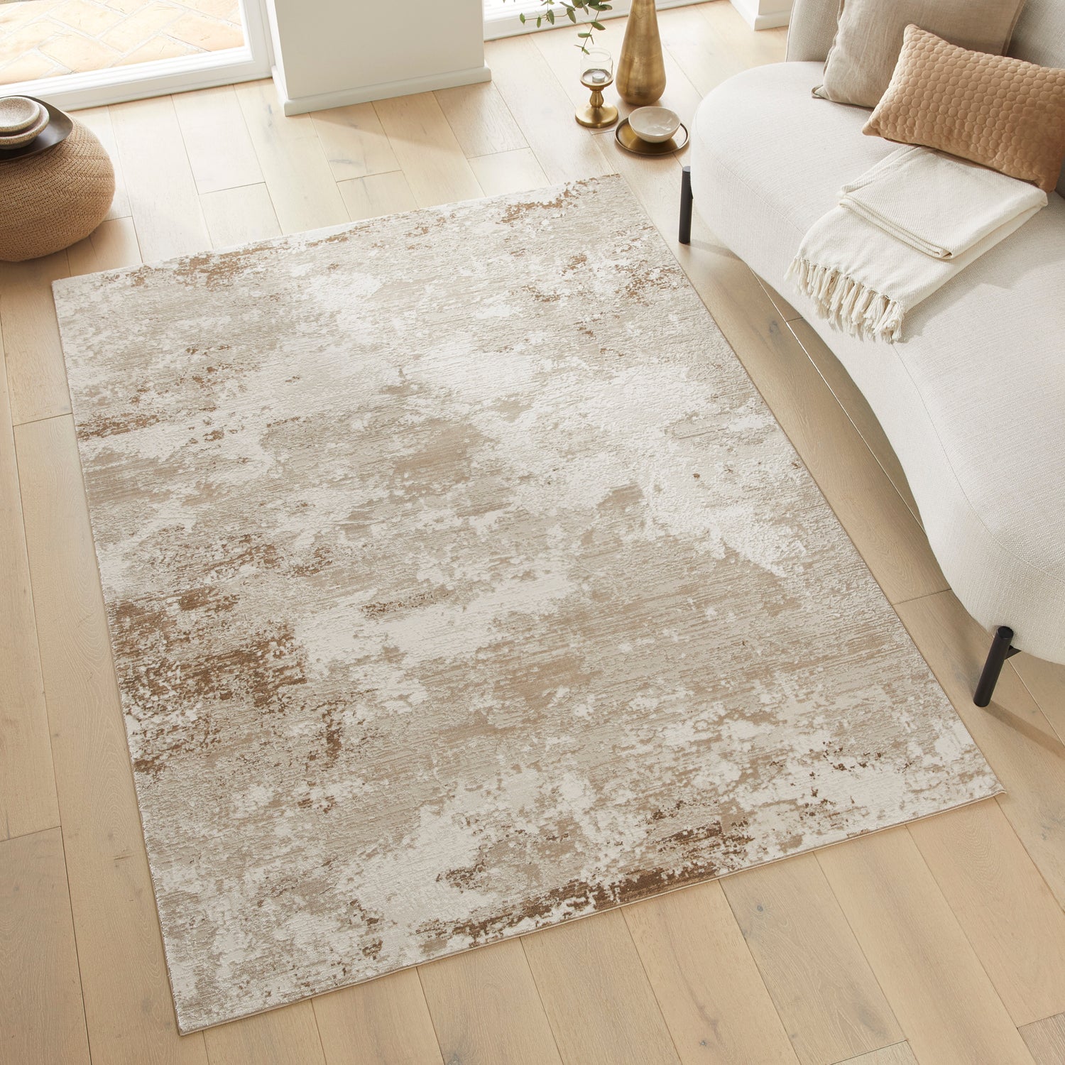 Olivia OLI106 BEIGE Beige Rug