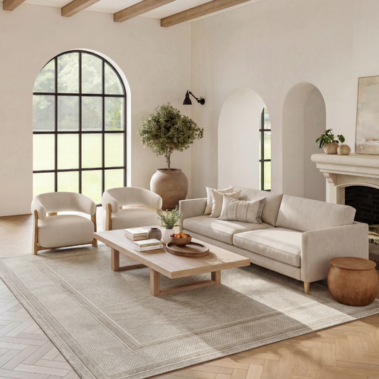 Olivia OLI102 GRYBG Grey Beige Rug - Love-Rugs alternate image