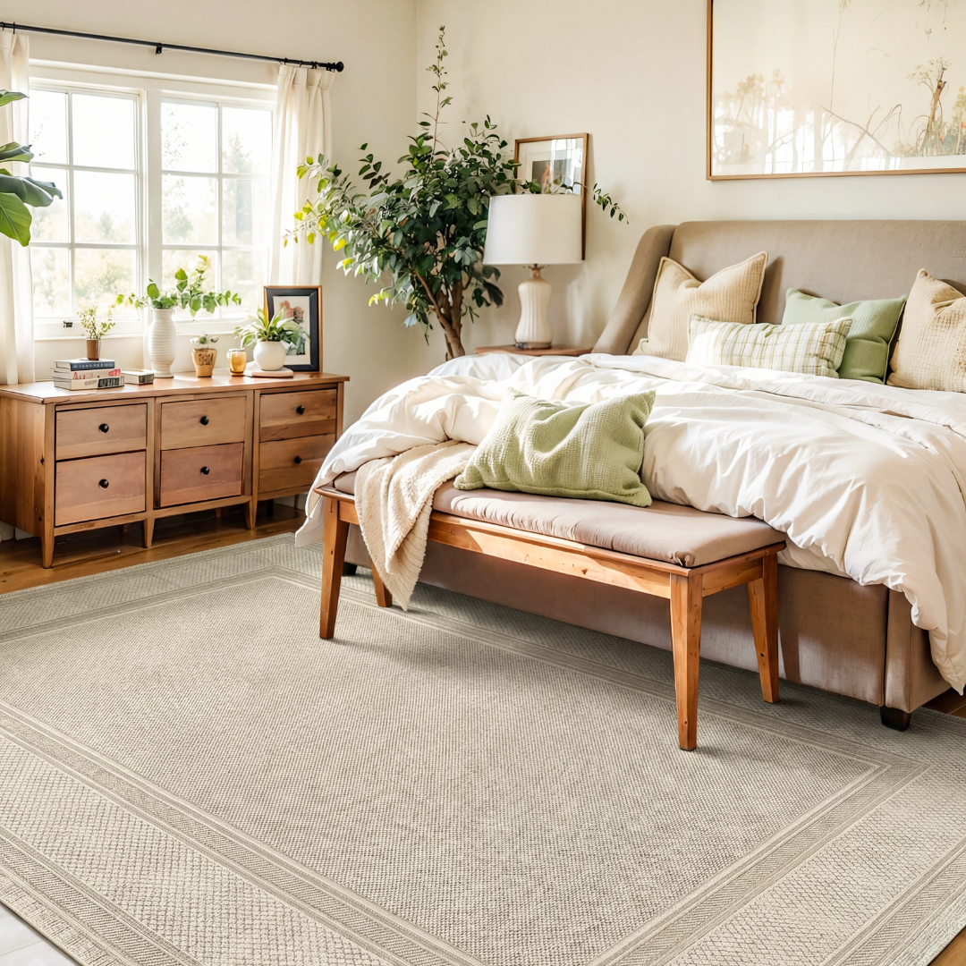 Olivia OLI102 GRYBG Grey Beige Rug - Love-Rugs