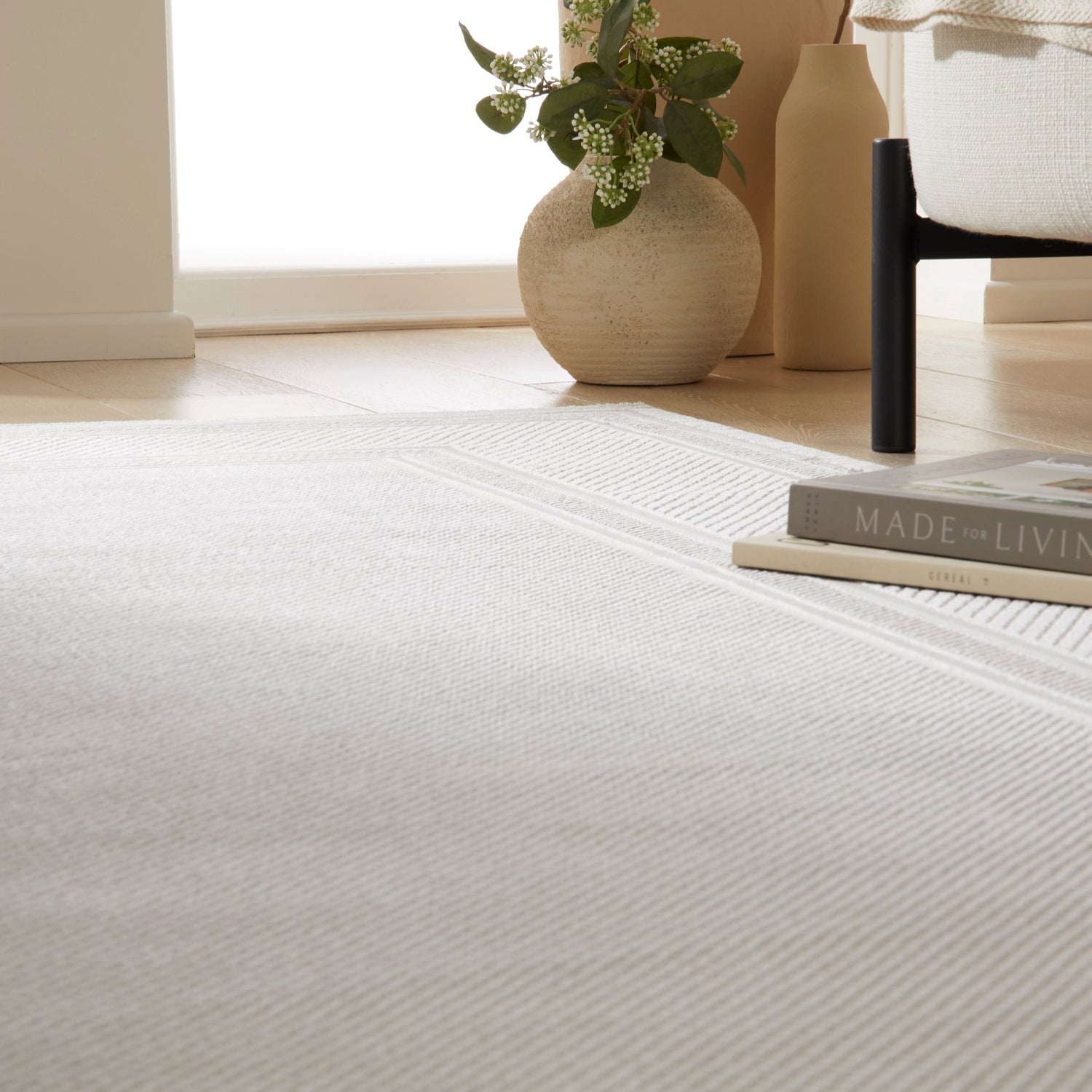 Olivia OLI102 GRYBG Grey Beige Rug - Love-Rugs