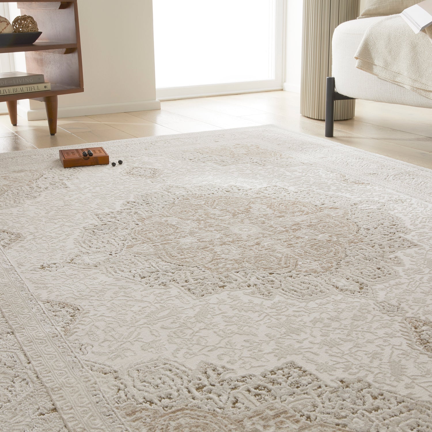 Olivia OLI103 KHAKI Khaki Rug - Love-Rugs