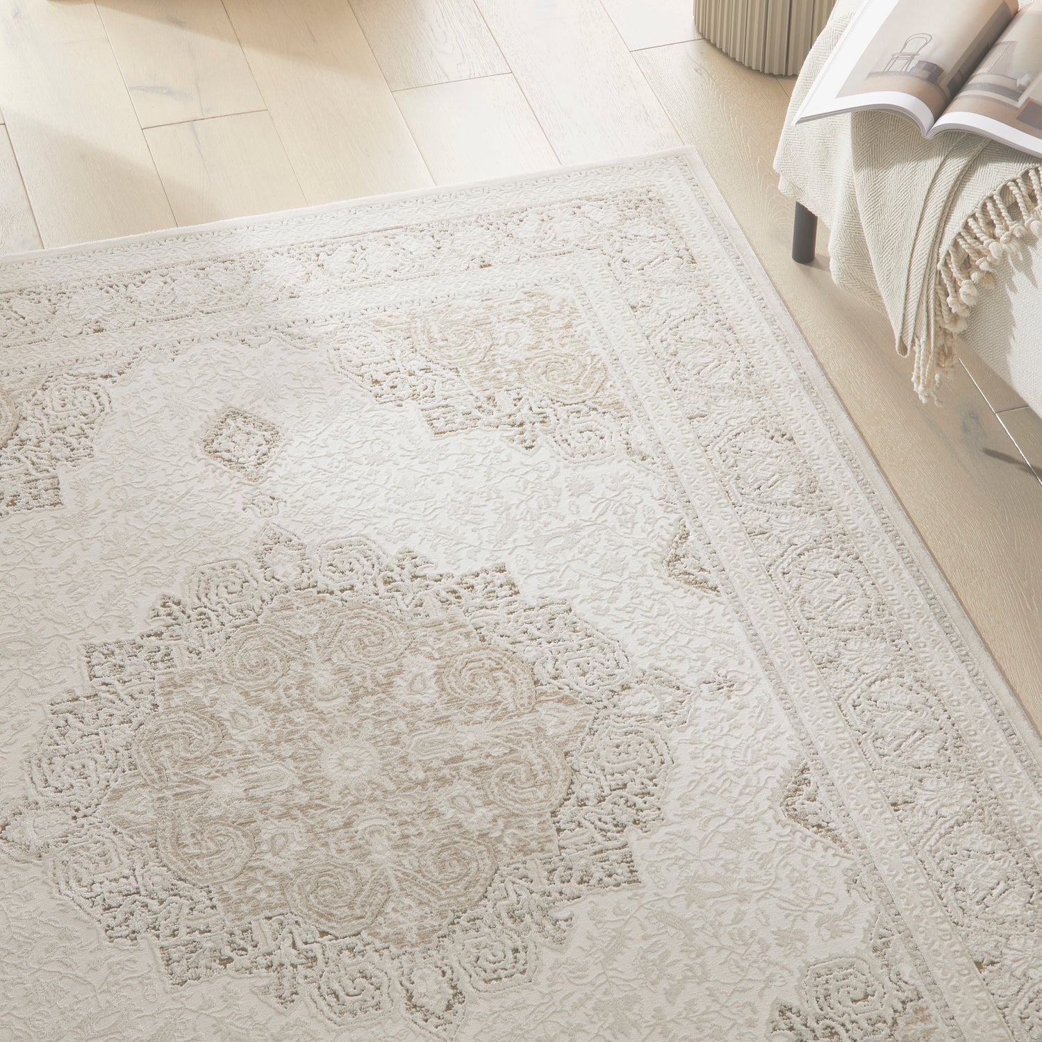 Olivia OLI103 KHAKI Khaki Rug - Love-Rugs