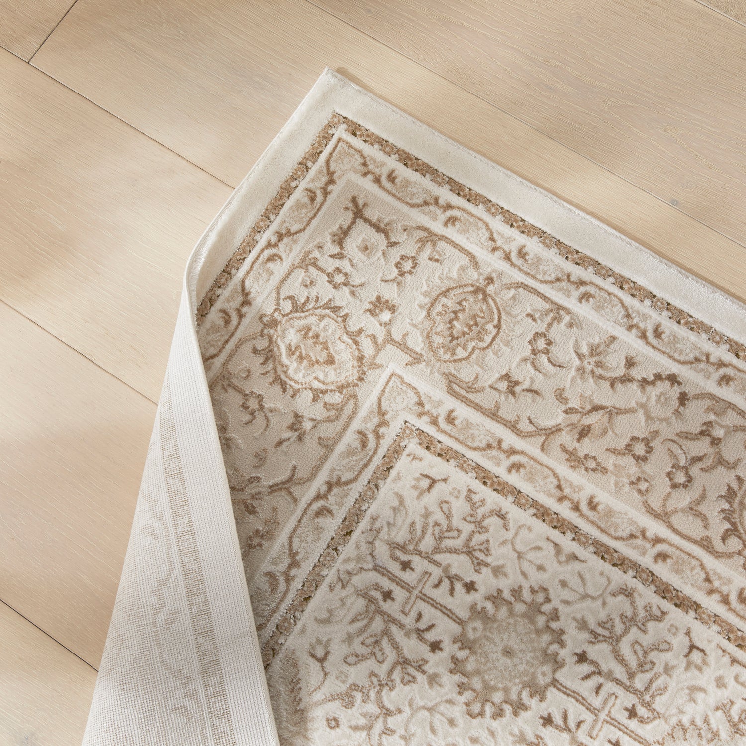 Olivia OLI104 GRYKHA Grey Khaki Rug  -Love-Rugs