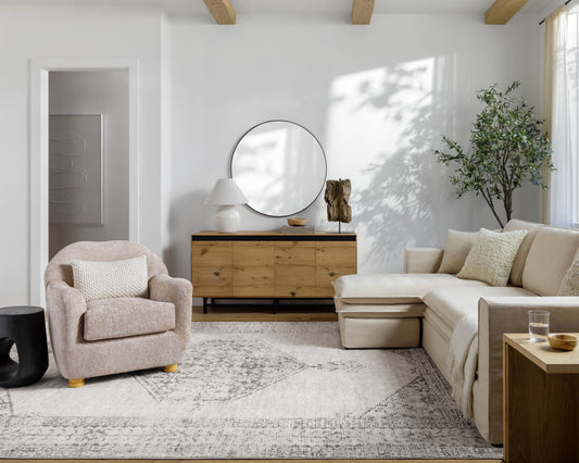 Olympic Our PNW Home x Livabliss Traditional Boho Tan/Cream PNWOL2300 Rug - Love-Rugs alternate image