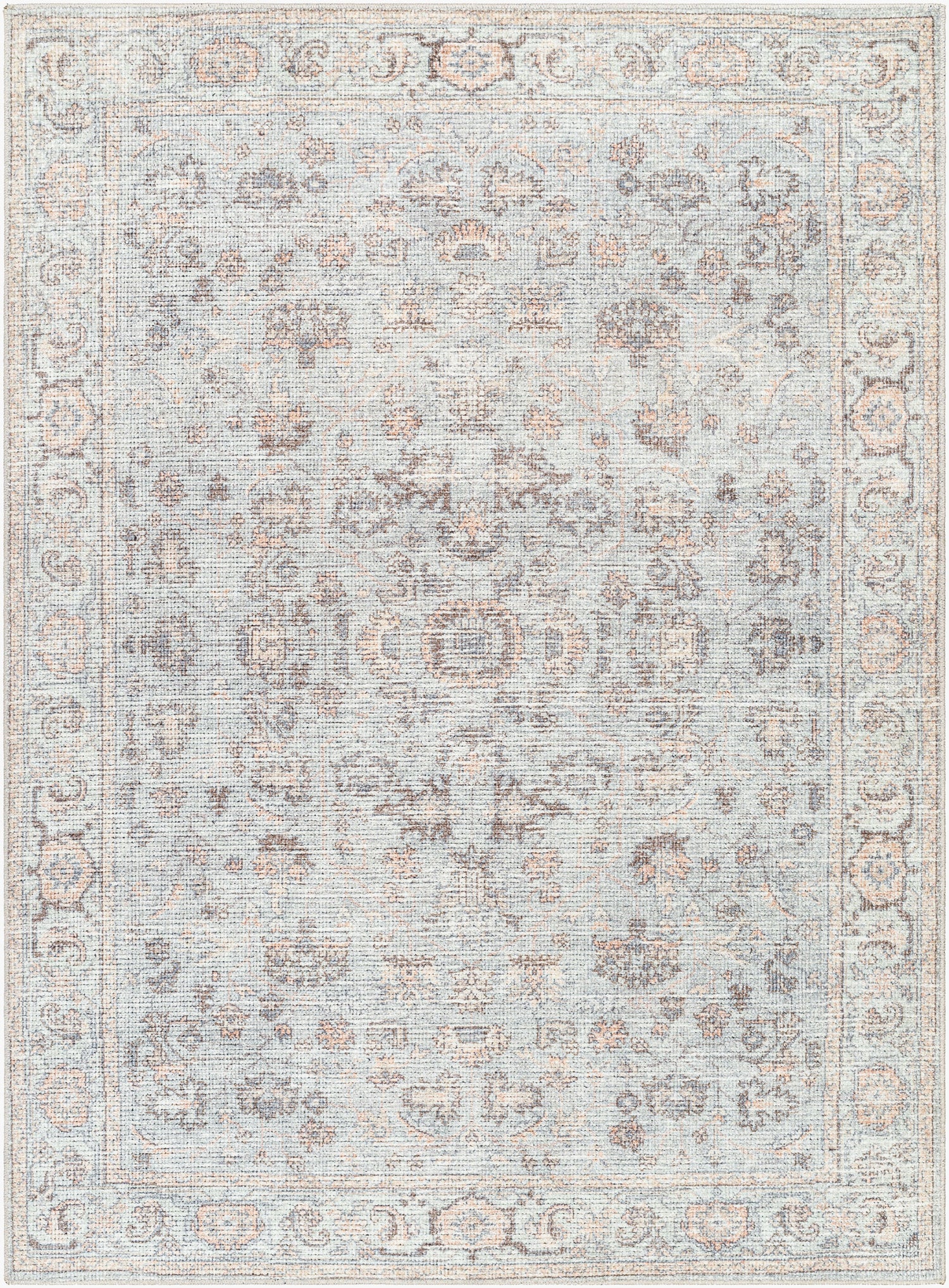 Olympic Our PNW Home x Livabliss Vintage Boho Grey/Tan PNWOL2303 Rug - Love-Rugs