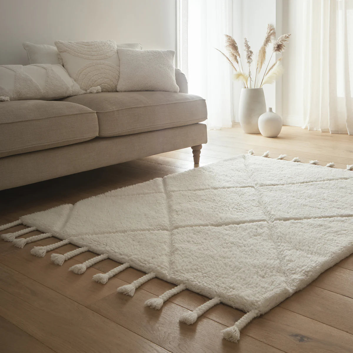 Origins Berber Diamond Ivory Rug - Love-Rugs