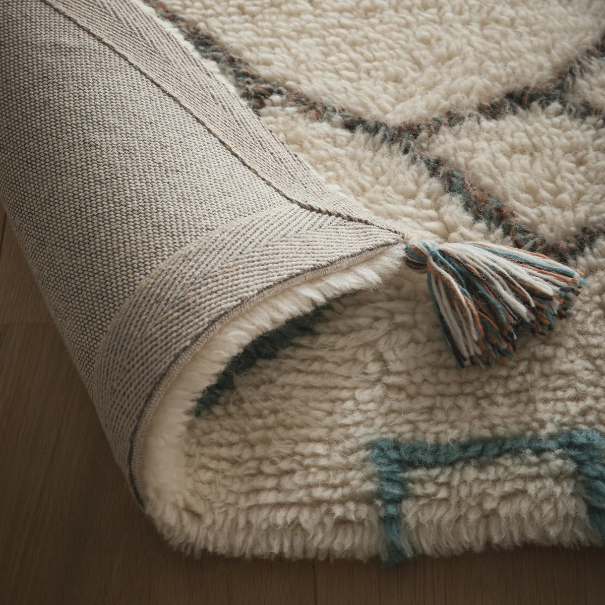 Origins Berber Knotted Chain Ivory/Multi Rug – Love-Rugs