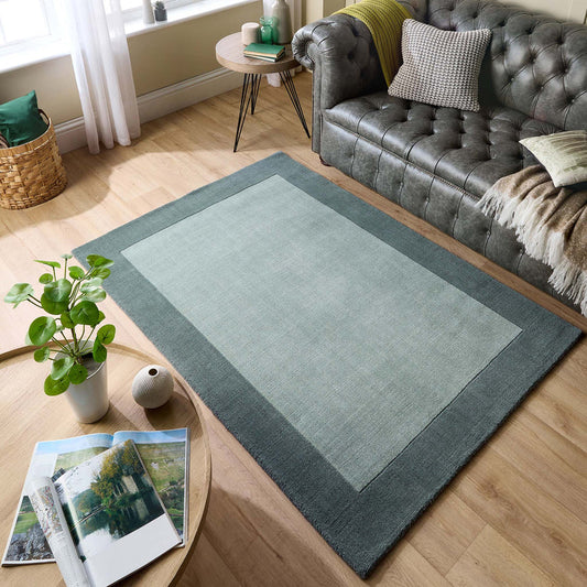 Origins Borders Sage Green Rug - Love-Rugs alternate image