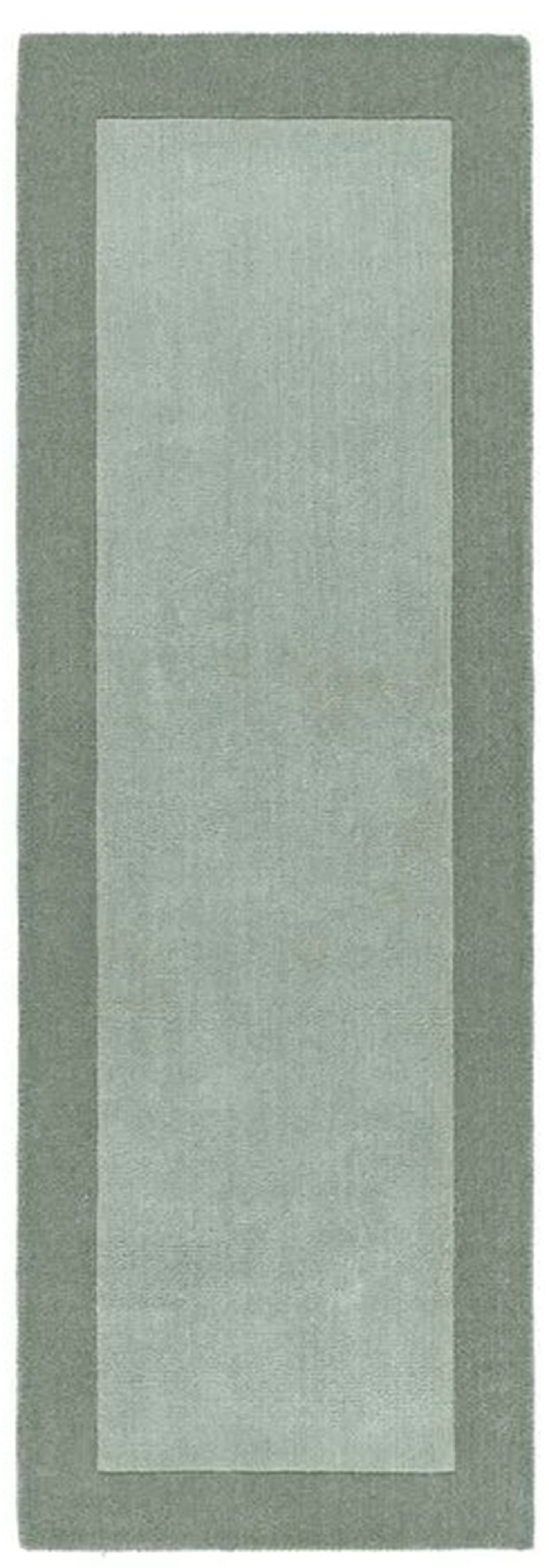 Origins Borders Sage Green Runner Rug - Love-Rugs