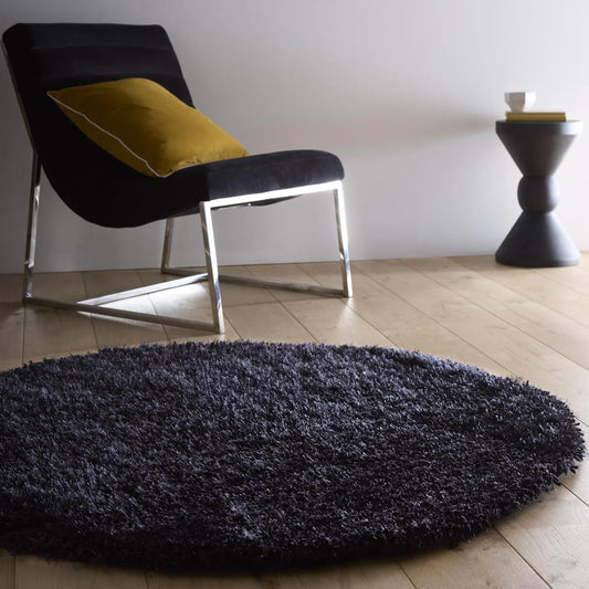 Origins Chicago Black Round Rug - Love-Rugs alternate image