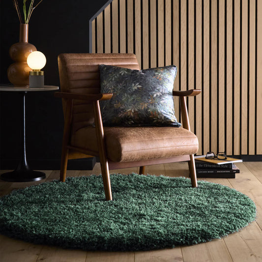 Origins Chicago Forest Green Round Rug - Love-Rugs alternate image