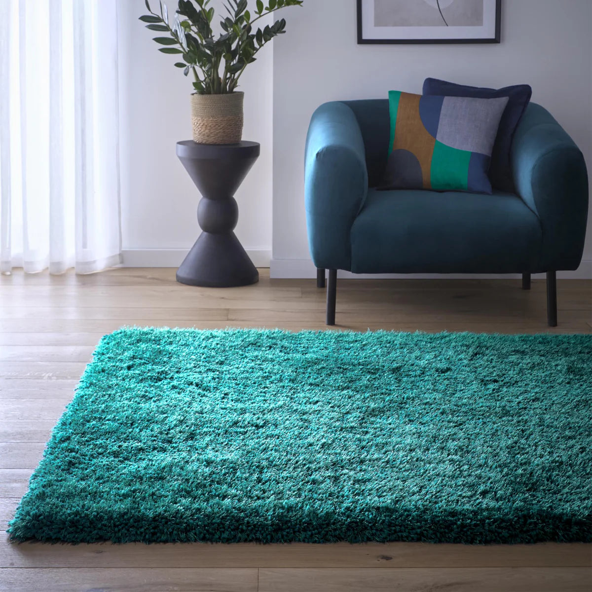 Origins Chicago Teal Rug - Love-Rugs