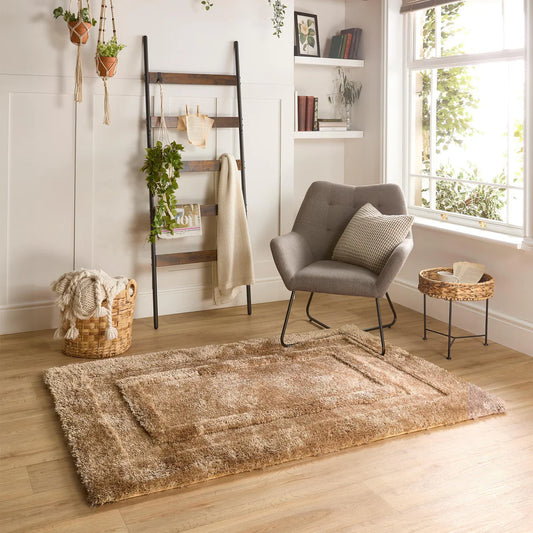 Origins Frame Latte Rug - Love-Rugs alternate image