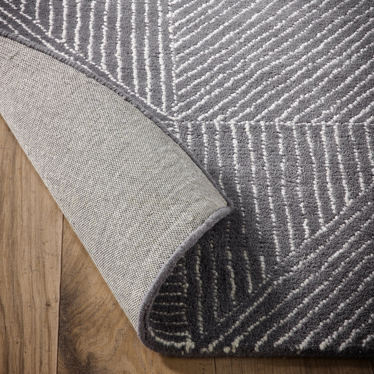 Origins Geometric Charcoal Rug - Love-Rugs