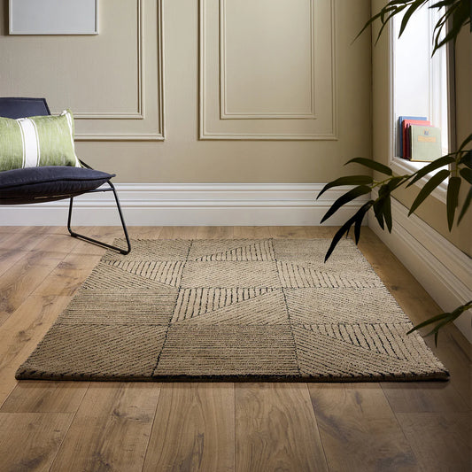 Origins Geometric Sand Rug - Love-Rugs alternate image