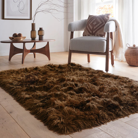 Origins Glamour Deluxe Mocha Rug - Love-Rugs alternate image