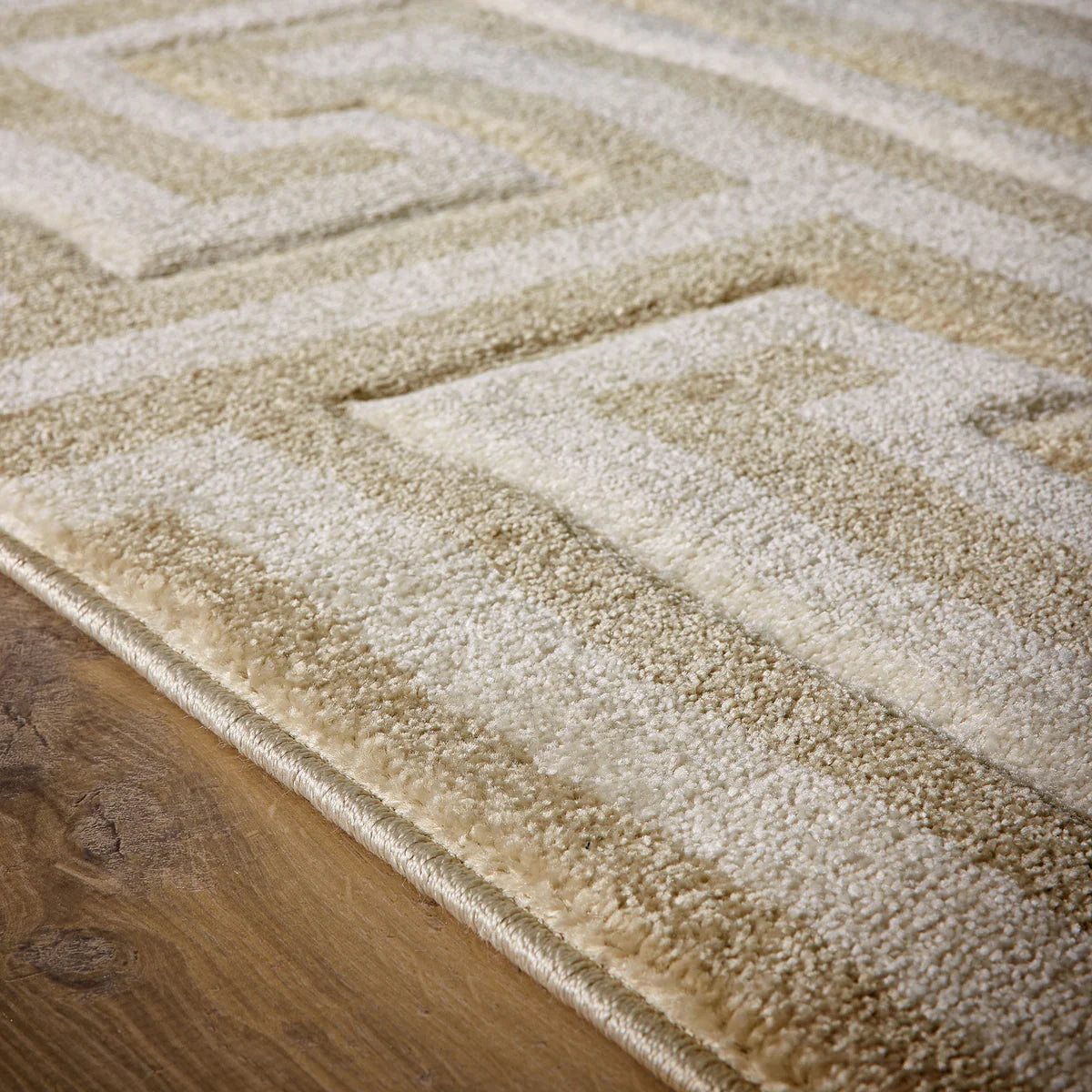 Origins Greek Key Beige/Cream Rug - Love-Rugs