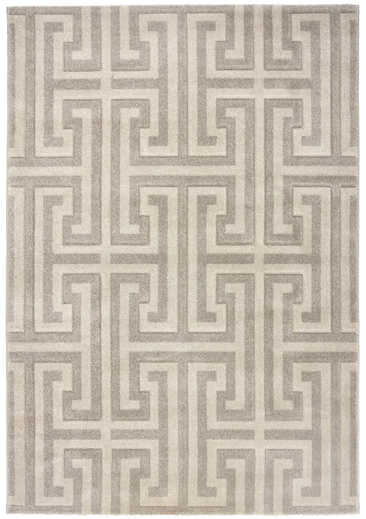 Origins Greek Key Taupe/Beige Rug - Love-Rugs