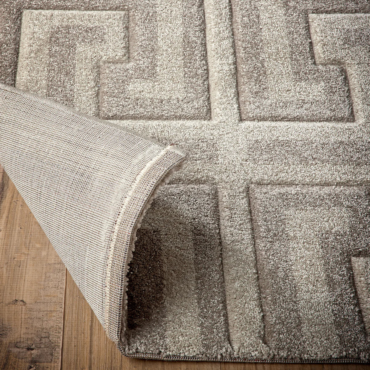 Origins Greek Key Taupe/Beige Rug - Love-Rugs
