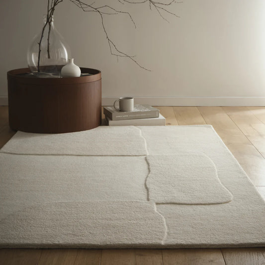 Origins Sculptured Boulder Cream Rug - Love-Rugs alternate image