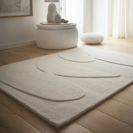 Origins Sculptured Pebble Oatmeal Rug - Love-Rugs alternate image
