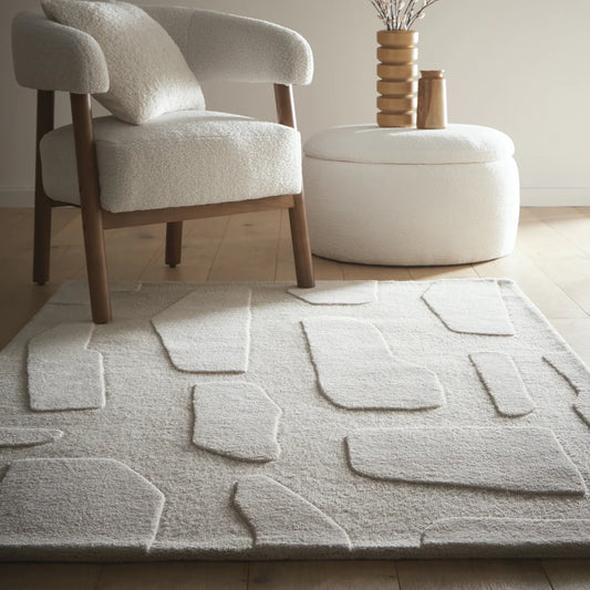 Origins Sculptured Stone Oatmeal Rug - Love-Rugs alternate image