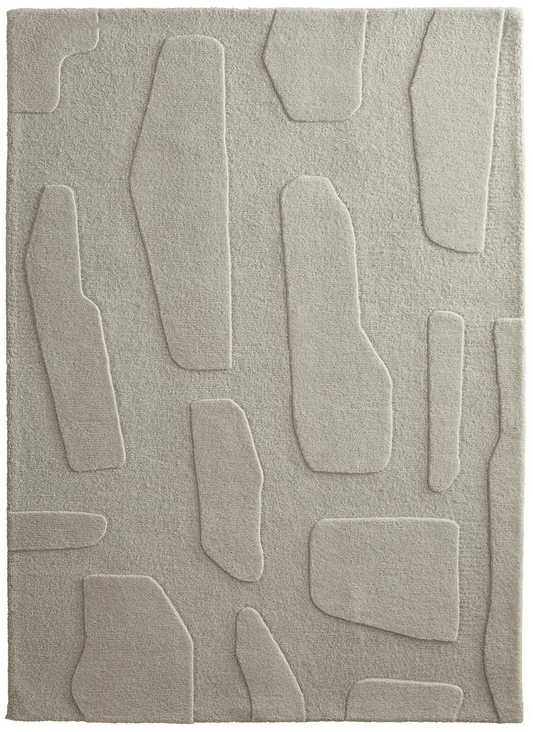 Origins Sculptured Stone Oatmeal Rug - Love-Rugs