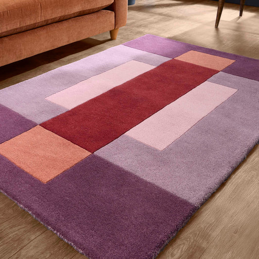 Origins Sienna Block Rug - Love-Rugs alternate image