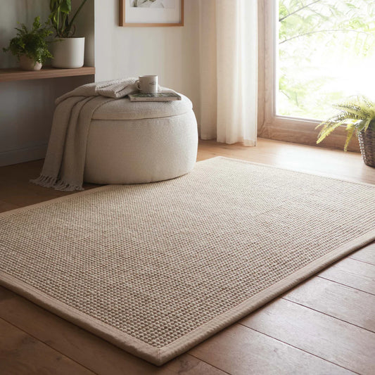 Origins Sisal Boucle with Beige Border Rug - Love-Rugs alternate image