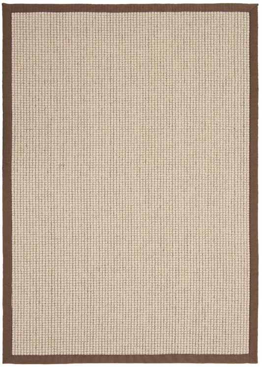 Origins Sisal Boucle with Mocha Border Rug - Love-Rugs
