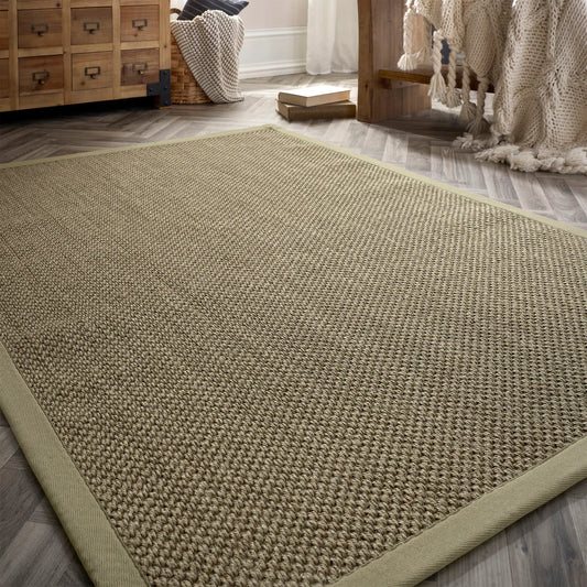 Origins Sisal Sage Green with Sage Green Border Rug - Love-Rugs alternate image