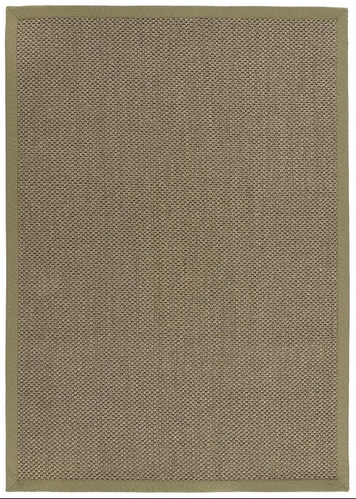 Origins Sisal Sage Green with Sage Green Border Rug - Love-Rugs