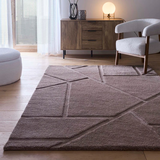 Origins Stack Mauve Rug - Love-Rugs alternate image