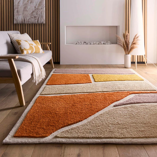 Origins Strata Terracotta Rug - Love-Rugs alternate image