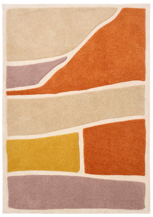 Origins Strata Terracotta Rug - Love-Rugs