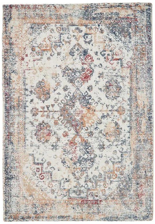 Origins Vogue Navy / Rust Rug - Love-Rugs