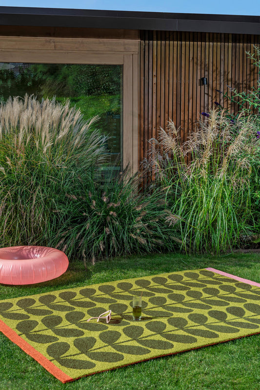 Orla Kiely Solid Stem Seagrass Outdoor 464507 Rug - Love-Rugs alternate image