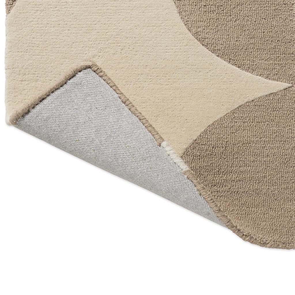 Orla Kiely Prism Flower Mushroom/Ecru 158009 Runner Rug - Love-Rugs