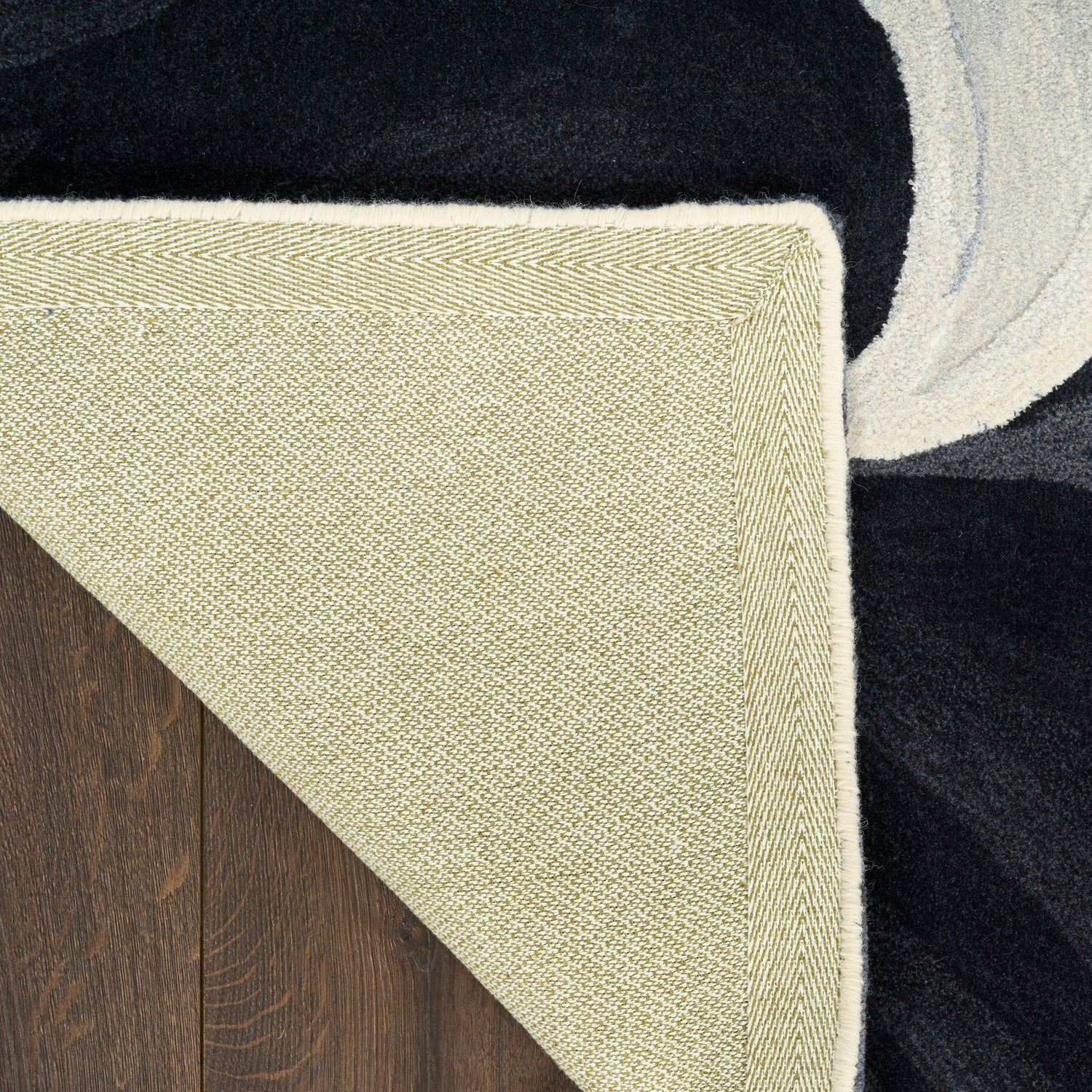 Nourison Prismatic PRS41 IVBLK Rug