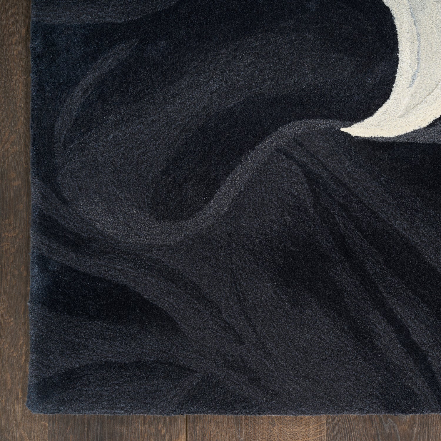 Nourison Prismatic PRS41 IVBLK Rug