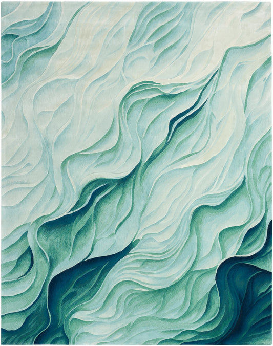 Nourison Prismatic PRS42 SILGN Rug
