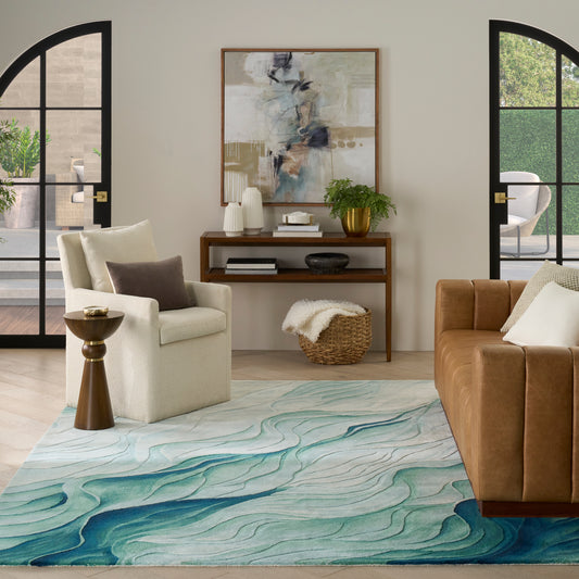 Nourison Prismatic PRS42 SILGN Rug alternate image
