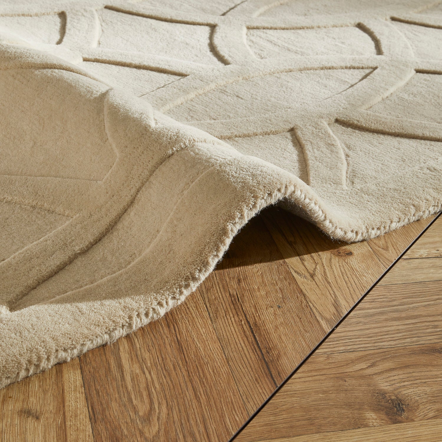 Priory PRI101 Beige Rug - Love-Rugs