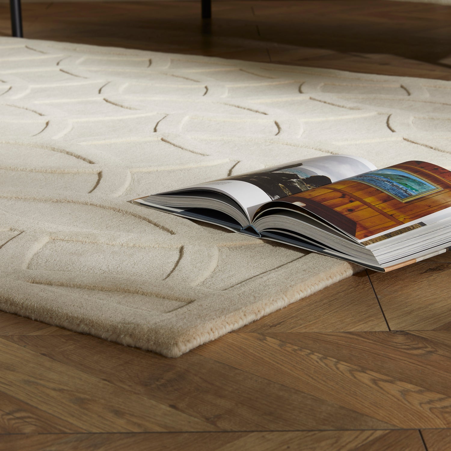 Priory PRI101 Beige Rug - Love-Rugs