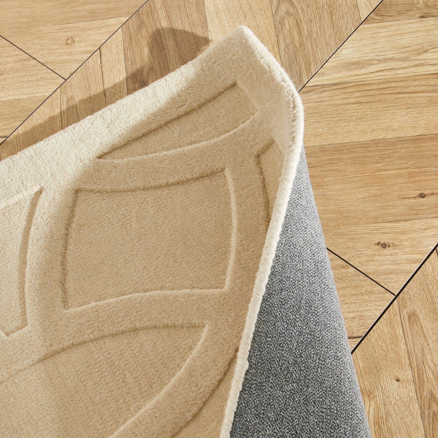 Priory PRI101 Ivory Rug - Love-Rugs