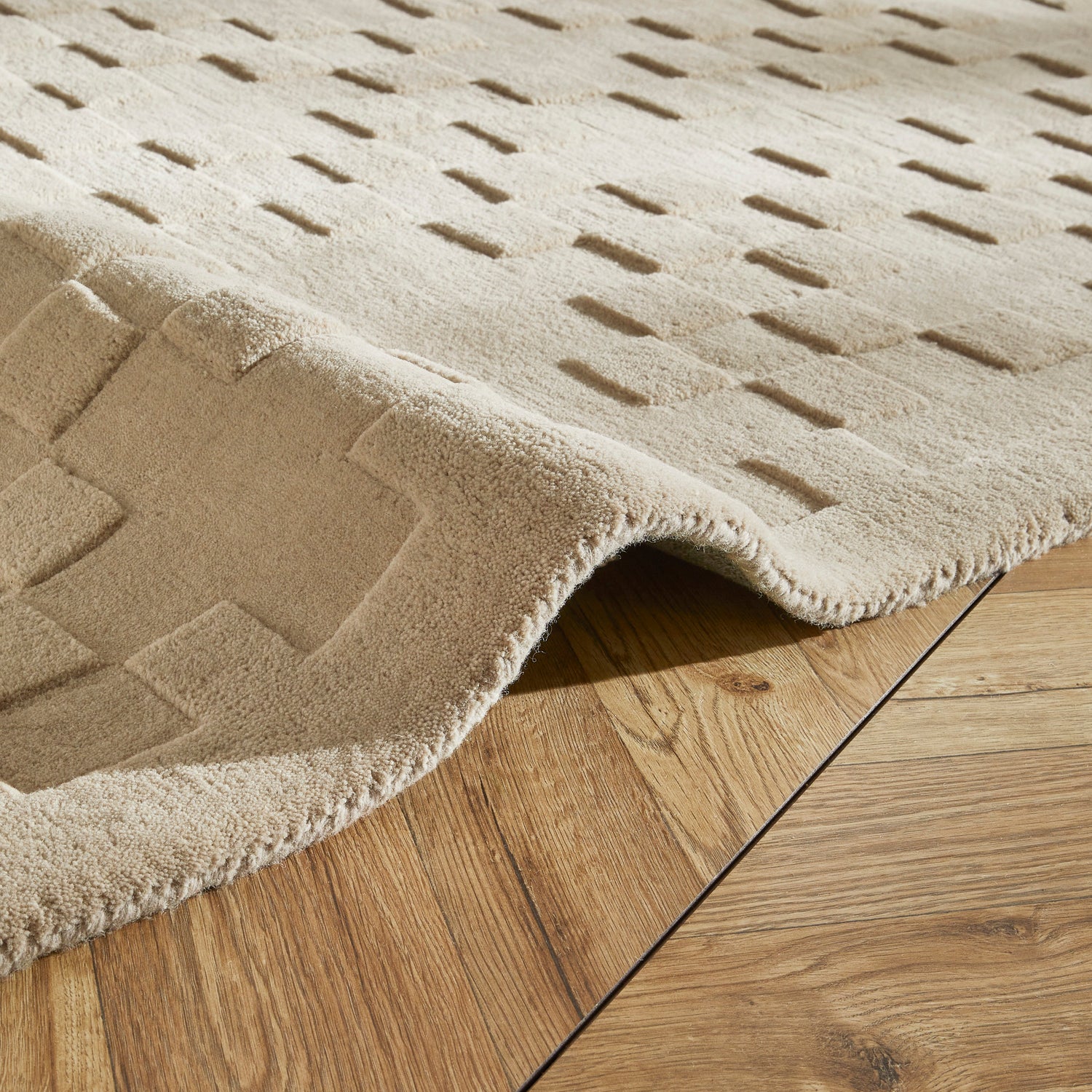 Priory PRI102 Taupe Rug - Love-Rugs