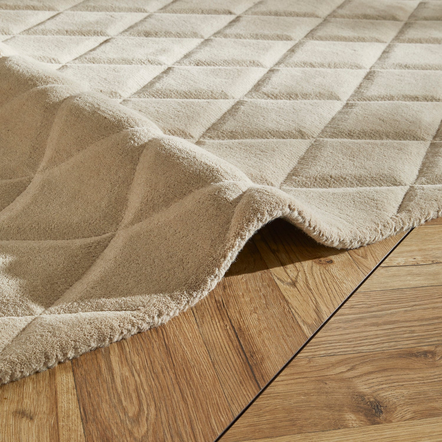 Priory PRI103 Taupe Rug - Love-Rugs