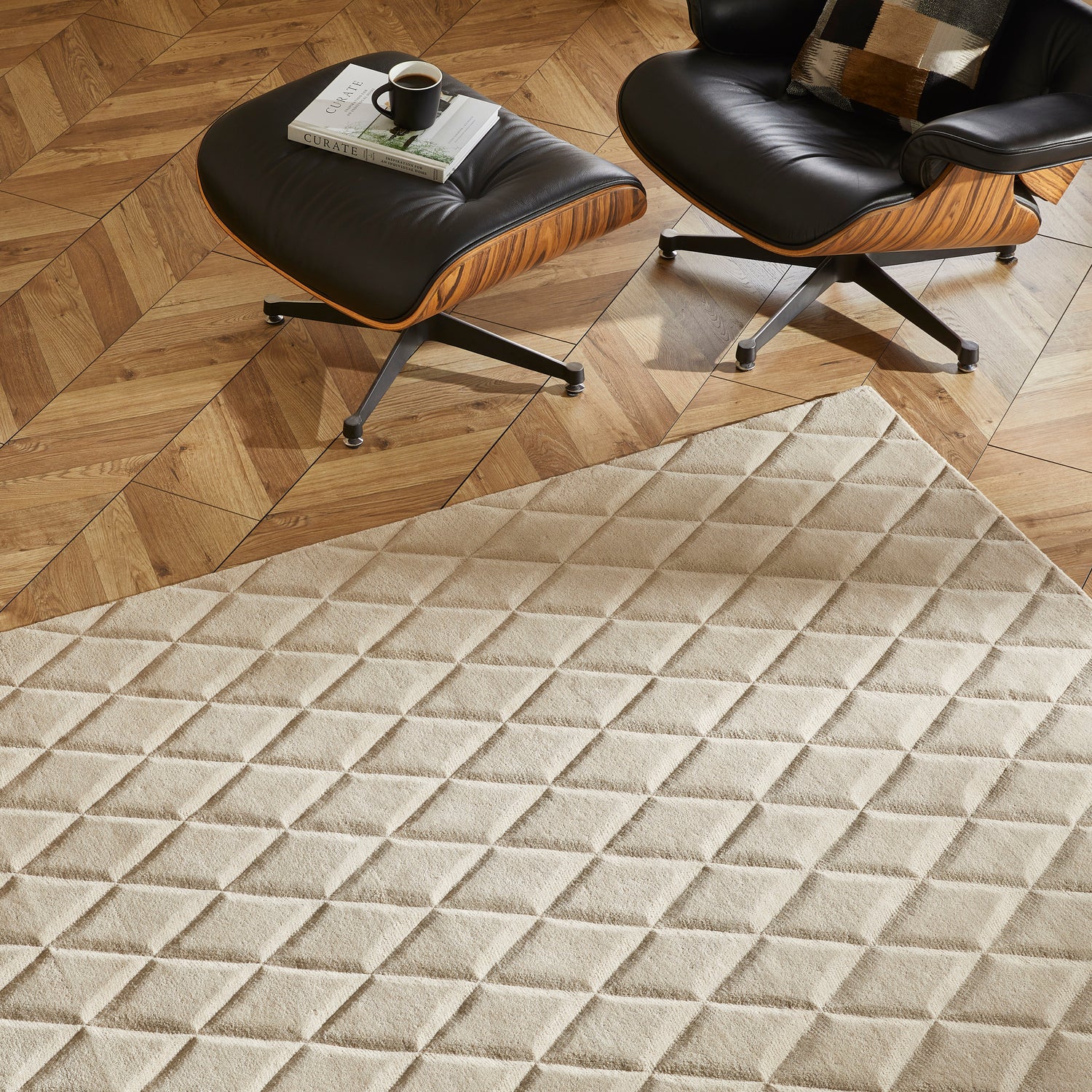 Priory PRI103 Taupe Rug - Love-Rugs