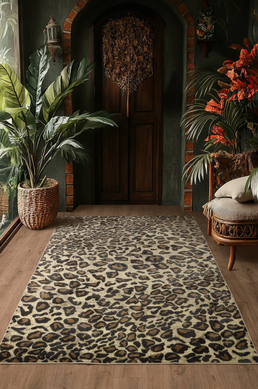 Quantum Leopard Rug alternate image